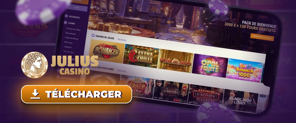 Julius casino app